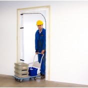  Staubschutz  Folientüren und Zubehör zur einfachen Erstellung von Schmutzschleusen Typ L 2.10 x 1.10 m, 150 my 