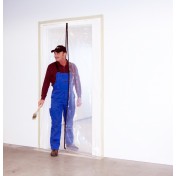  Staubschutz  Folientüren und Zubehör zur einfachen Erstellung von Schmutzschleusen Zip Door Typ S 2.20 x 1.15 m, 150 my 