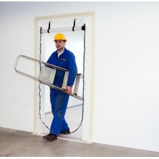  Staubschutz  Folientüren und Zubehör zur einfachen Erstellung von Schmutzschleusen  Typ U Höhe von 2,1 m und einer Breite von 1,1 m geeignet 